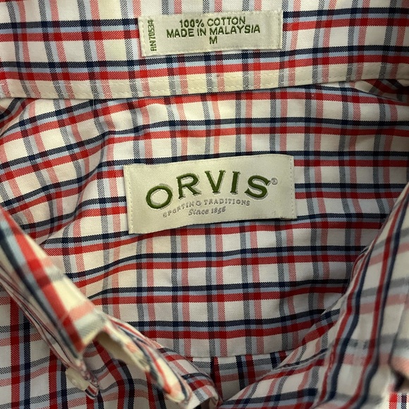 Men’s Orvis Button Down Shirt - Size M - Picture 2 of 4